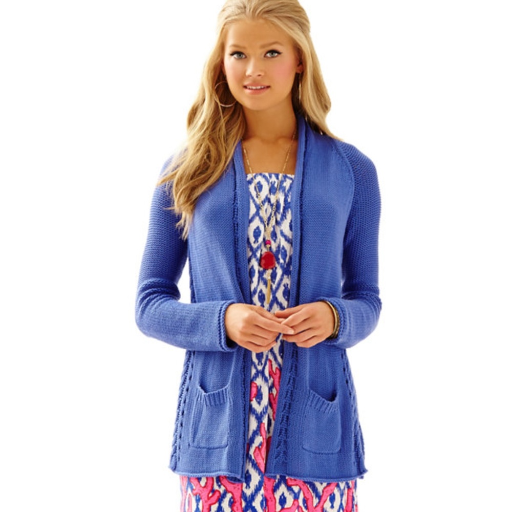 Lilly Pulitzer Leah Open Cardigan
